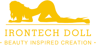 Logo: golden silhouette of a reclining woman above the text IRONTECH DOLL and the tagline BEA UTY INSPIRED CREATION.